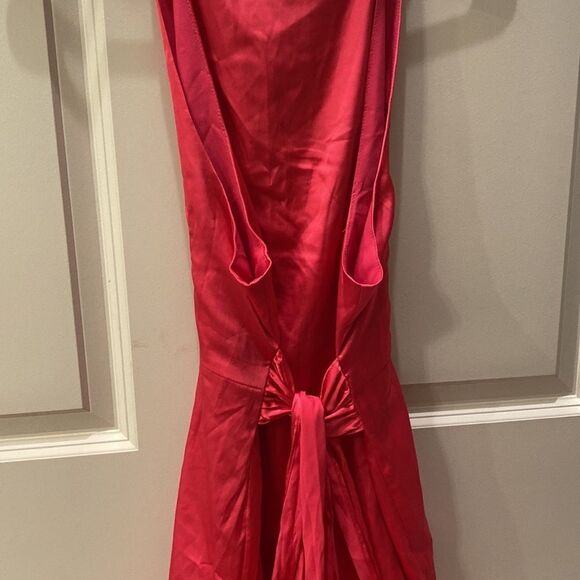 Pink Satin Dress - Picture 5 of 5